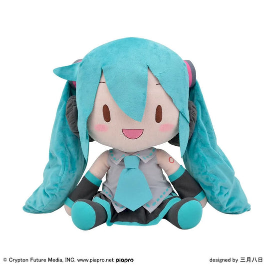 Hatsune Miku Series Hatsune Miku Fuwapuchi Super Jumbo Plush Toy, Stuffed Animals, animota