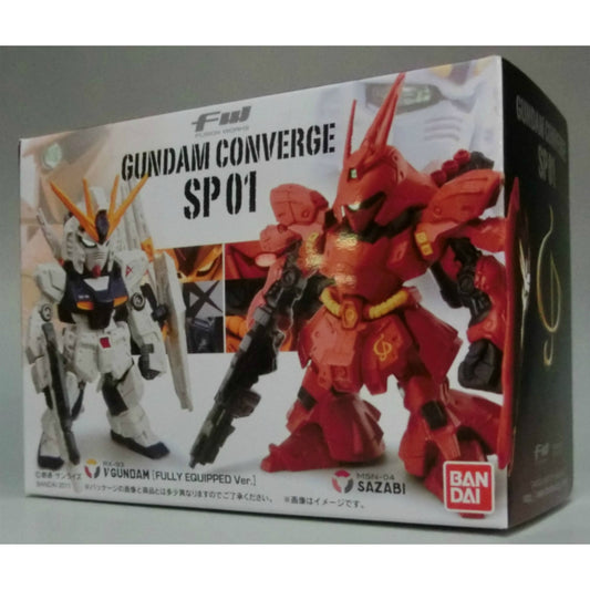 FW Gundam Converge SP01 νGundam and Sazabi, animota