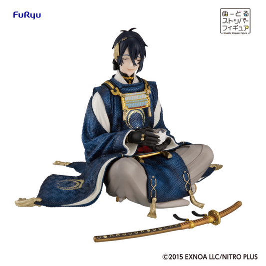 Touken Ranbu ONLINE Mikazuki Munechika Noodle Stopper Figure Relax Ver. [Minna no-Kuji Prize Last Get]