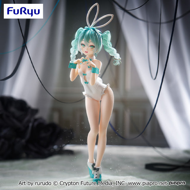 Hatsune Miku BiCute Bunnies Figure - rurudo White Ver.