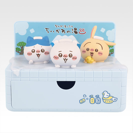 Chiikawa - Somehow Heartwarming: Chiikawa’s Bathhouse - Warm & Relaxing Accessory Holder Figure [Ichiban-Kuji Prize A]