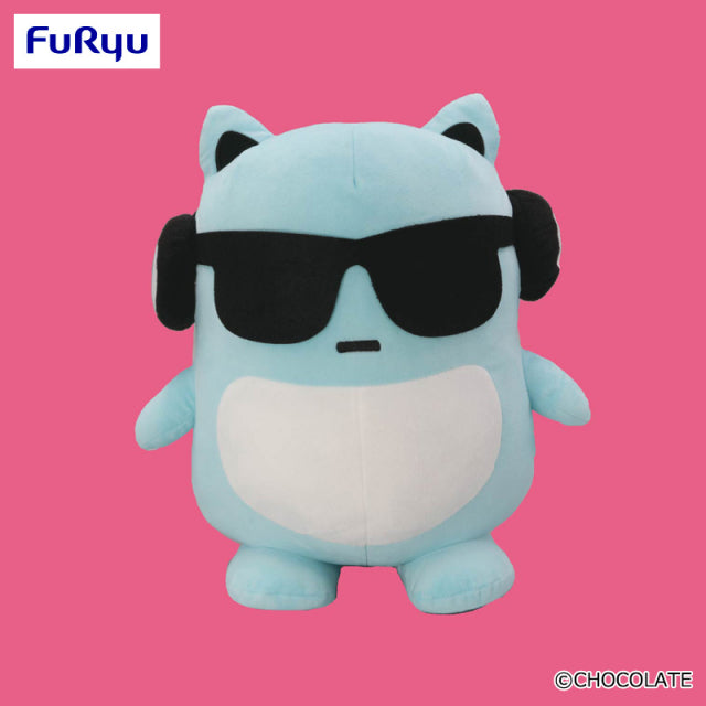 BLUE HAMHAM BIG Plush Toy - Sunglasses