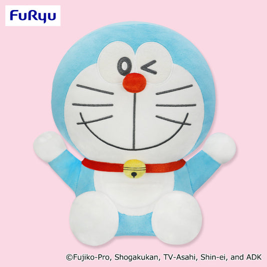 Doraemon Wink with a smile BIG Plush Toy