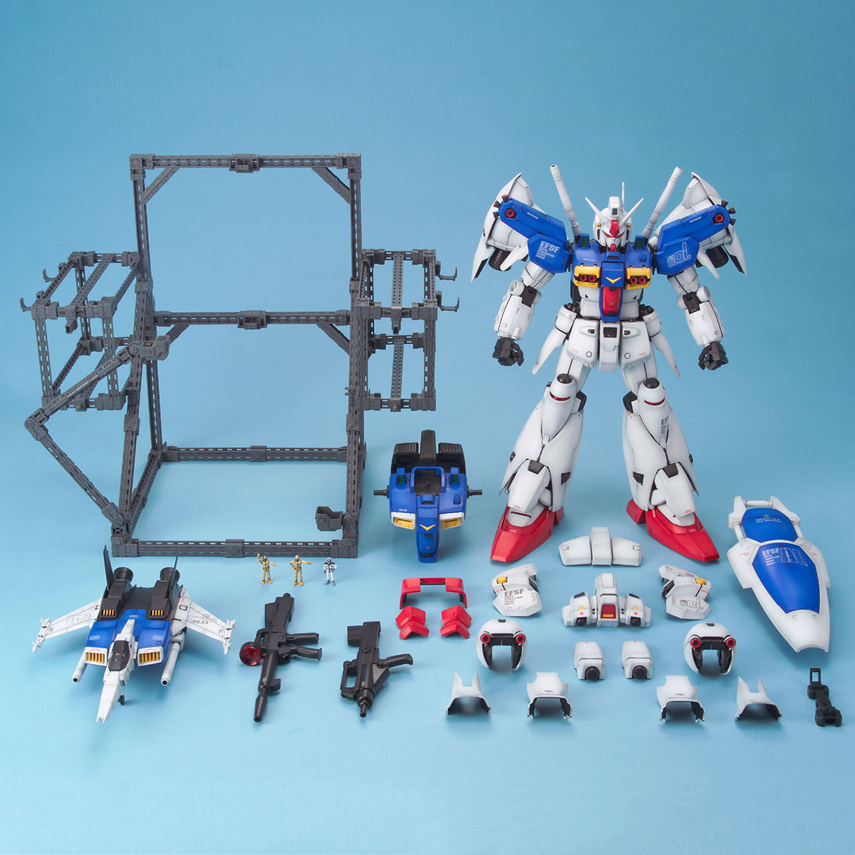 PG 1/60 Gundam GP01/Fb Plastic Model