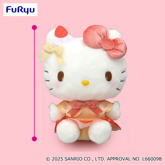 Hello Kitty Sparkling Snack Time BIG Plush Toy