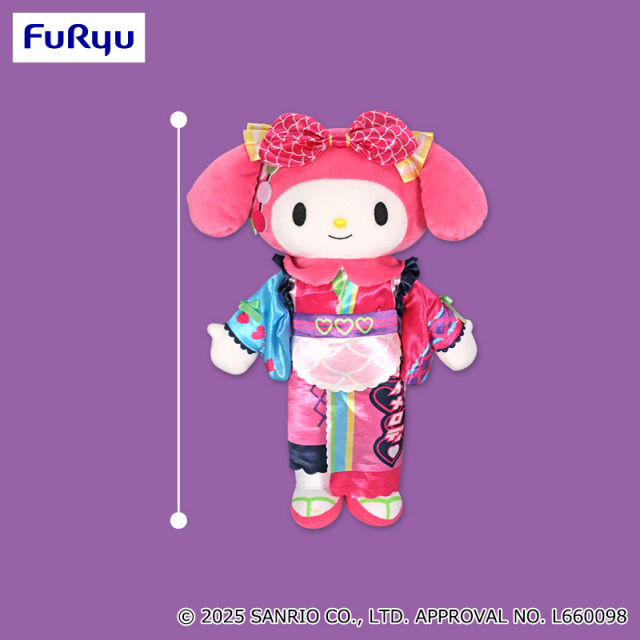 Puroland Collaboration - Live Character BIG Plush Toy - My Melody