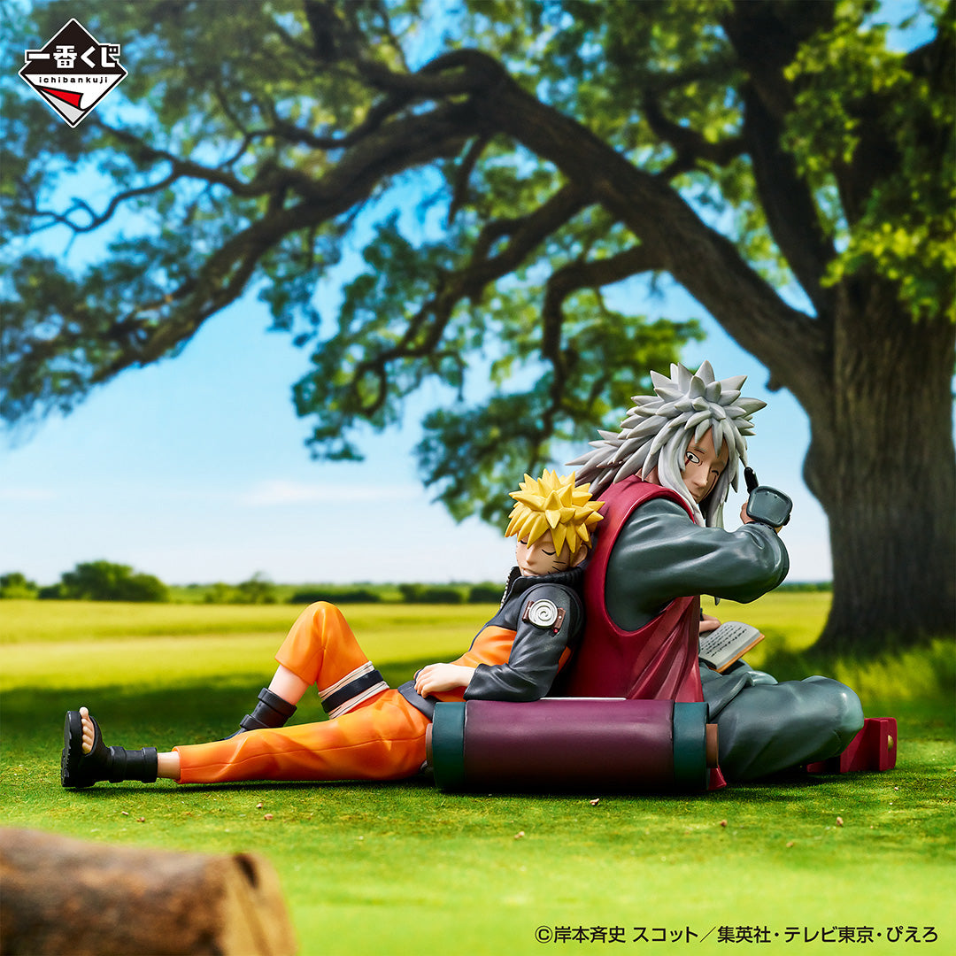 NARUTO: Shippuden - Three Legendary Shinobi - Revible Moment - Naruto Uzumaki & Jiraiya Figure [Ichiban-Kuji Last One Prize]