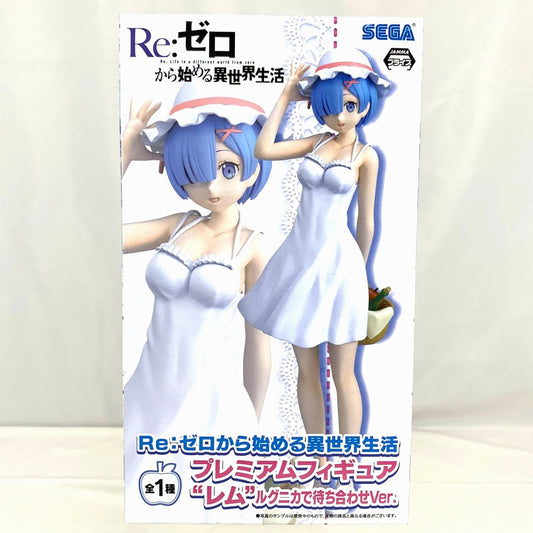 SEGA Re:Zero - Starting Life in Another World Premium Figure Rem Meeting at Lugunica ver., Action & Toy Figures, animota