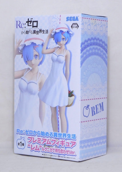 SEGA Re:Zero - Starting Life in Another World Premium Figure Rem Meeting at Lugunica ver., animota