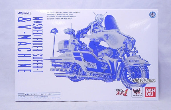 S.H.Figuarts Kamen Rider Super-1 and V Machine Set (with Correction Parts)