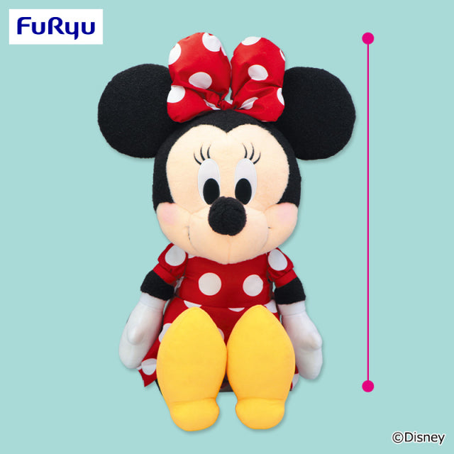 Minnie Mouse FukuFuku Mokofuwa Jumbo Plush Toy