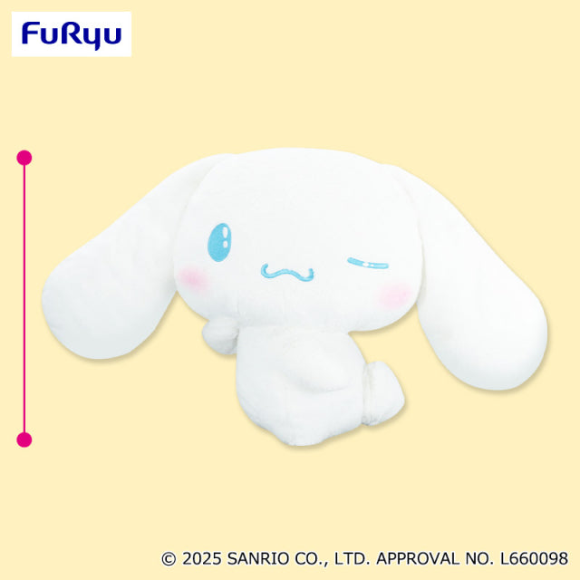 Cinnamoroll Furimuki Himitsu Super BIG Plush Toy