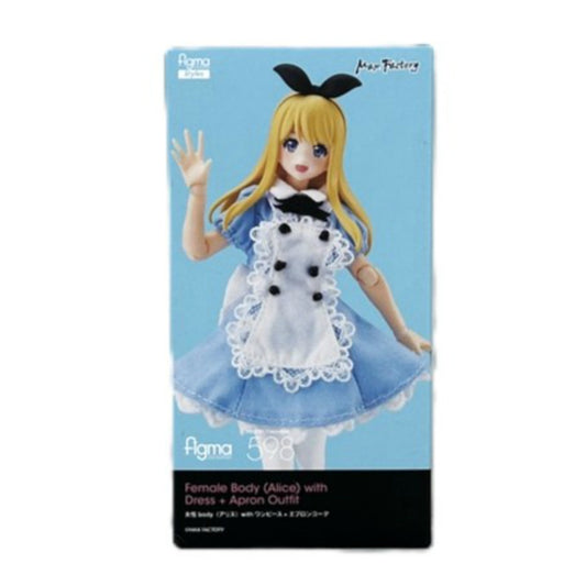 figma 598 Female body (Alice) with dress + apron coordination