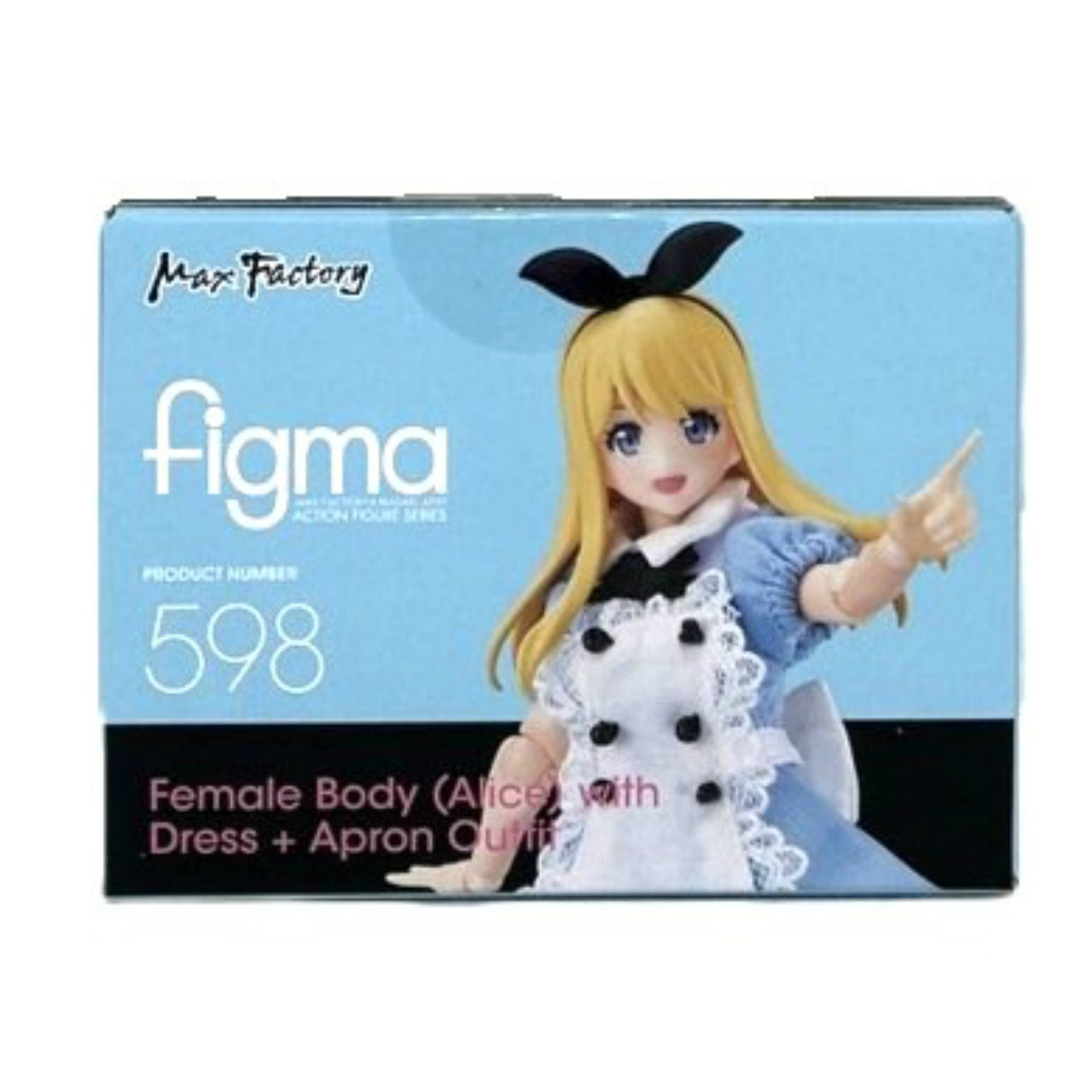 figma 598 Female body (Alice) with dress + apron coordination