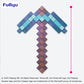 Minecraft Diamond Pickaxe - Enchanted Ver.
