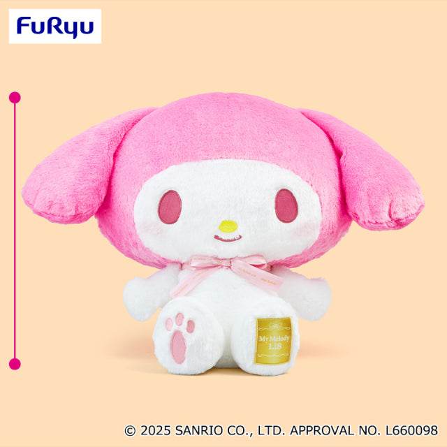 My Melody Super Super BIG Plush Toy - Anniversary