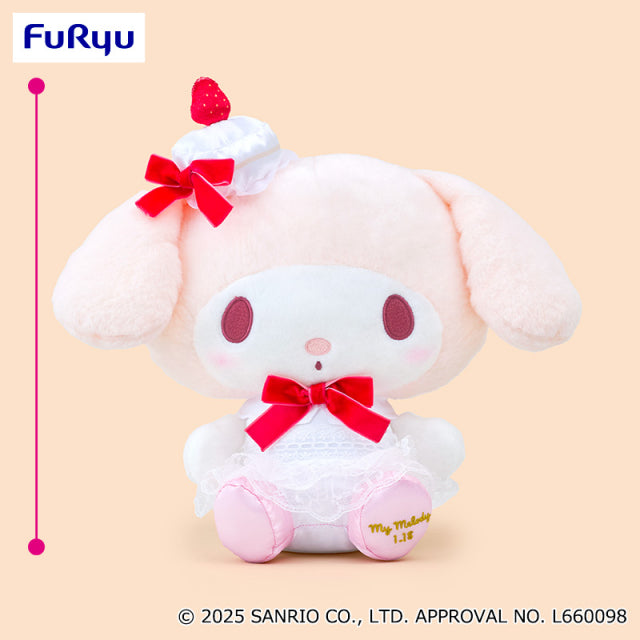 My Melody Anniversary Sponge Cake BIG Plush Toy