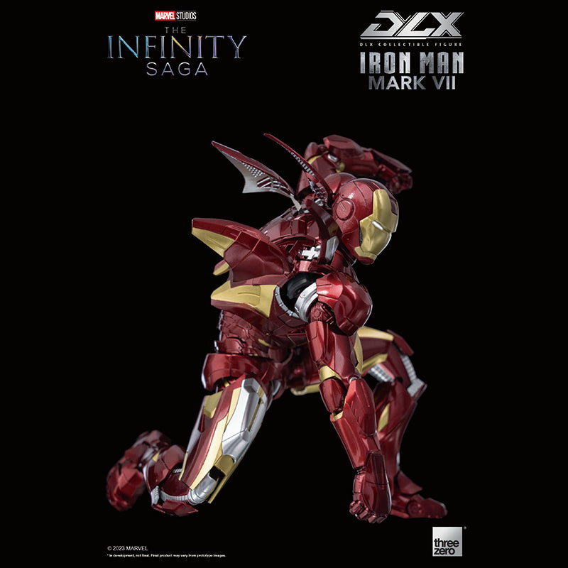 threezero DLX Marvel Studios: Infinity Saga Iron Man Mark 7, animota