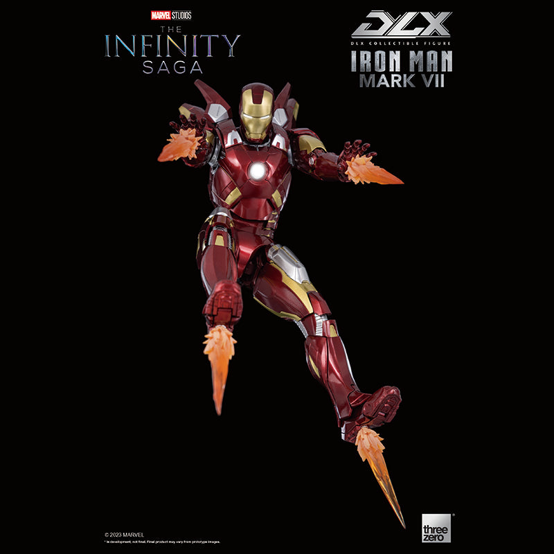 threezero DLX Marvel Studios: Infinity Saga Iron Man Mark 7, animota