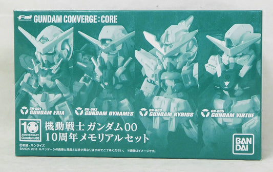 FW Gundam Converge CORE Gundam OO 10th Anniversary Memorial Set Premium Bandai Exclusive