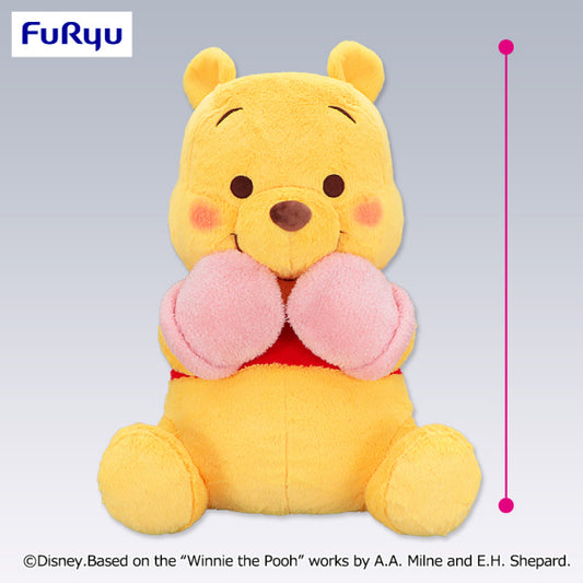 Winnie the Pooh FukuFuku Winter Super Super BIG Plush Toy