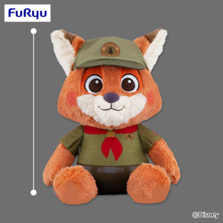 Zootopia WE LOVE YOU! -Nick Wilde- FukuFuku Super BIG Plush Toy -(Childhood)