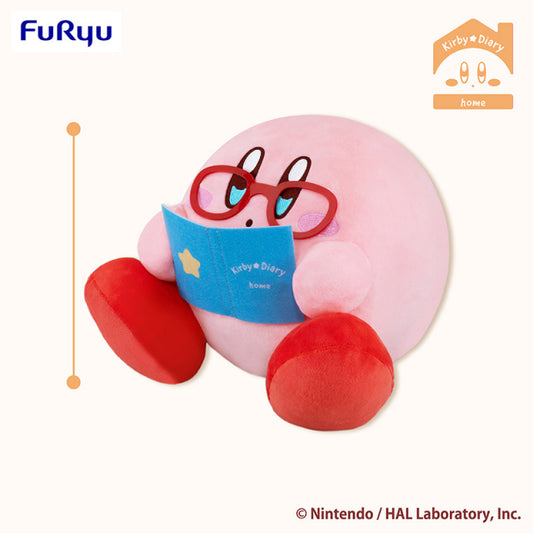Kirby★Diary home BIG Plush Toy - Cozy Time