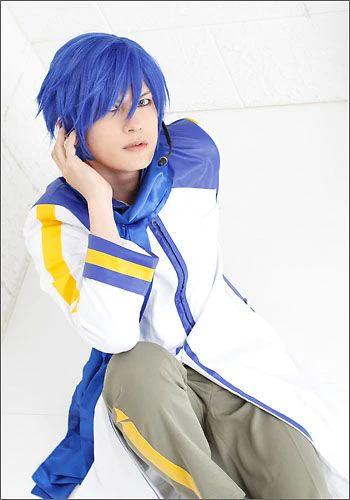 Vocaloid Kaito Style Cosplay Wig