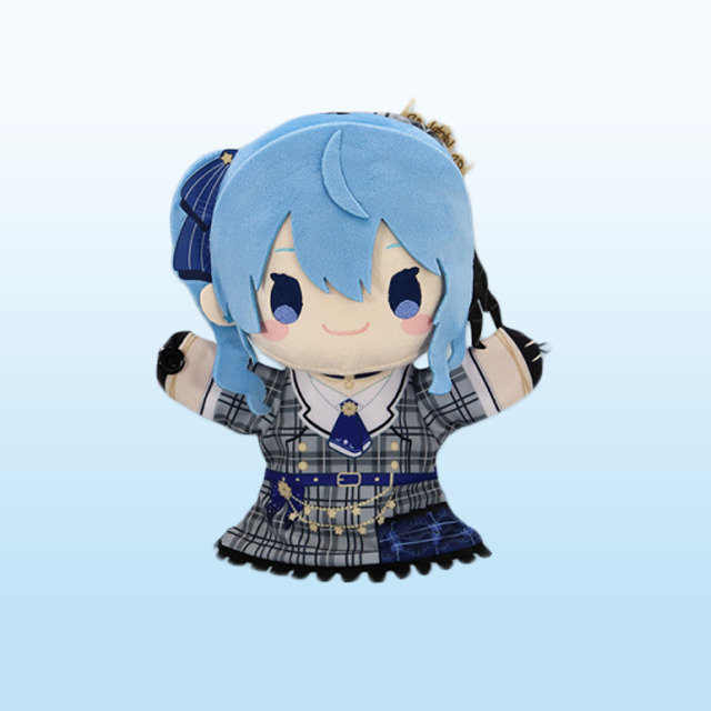 Hololive Production Hoshimachi Suisei Puppet Plush Toy (A)