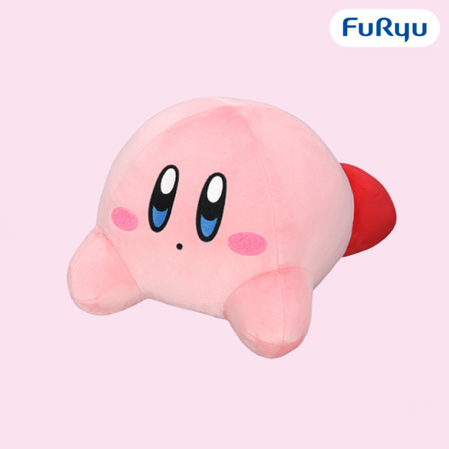 Kirby Relaxing Together Kirby & Waddle Dee BIG Plush Toy - Kirby