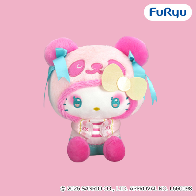 Hello Kitty Panda Chinese Lolita BIG Plush