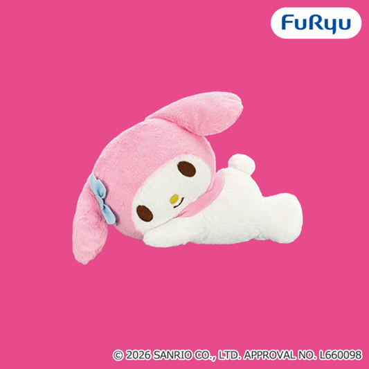 My Melody & Kuromi Good Night Princess BIG Plush Toy