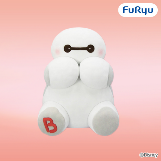 Baymax Milky Boa Flocked Figure