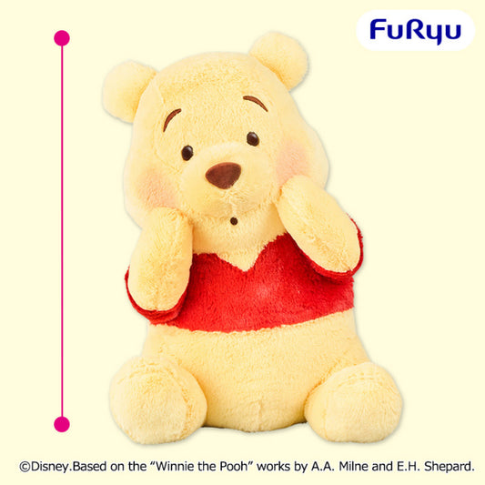 Winnie the Pooh Hiding His Embarrassment Super BIG Plush Toy - Surprise