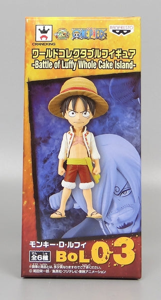OnePiece World Collectable Figure -Battle of Luffy Whole Cake Island- Monkey D. Luffy, animota