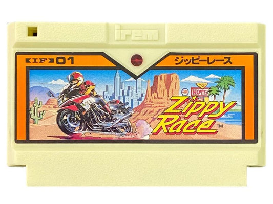 Zippy Race(MotoRace USA).Famicom Japanese Version