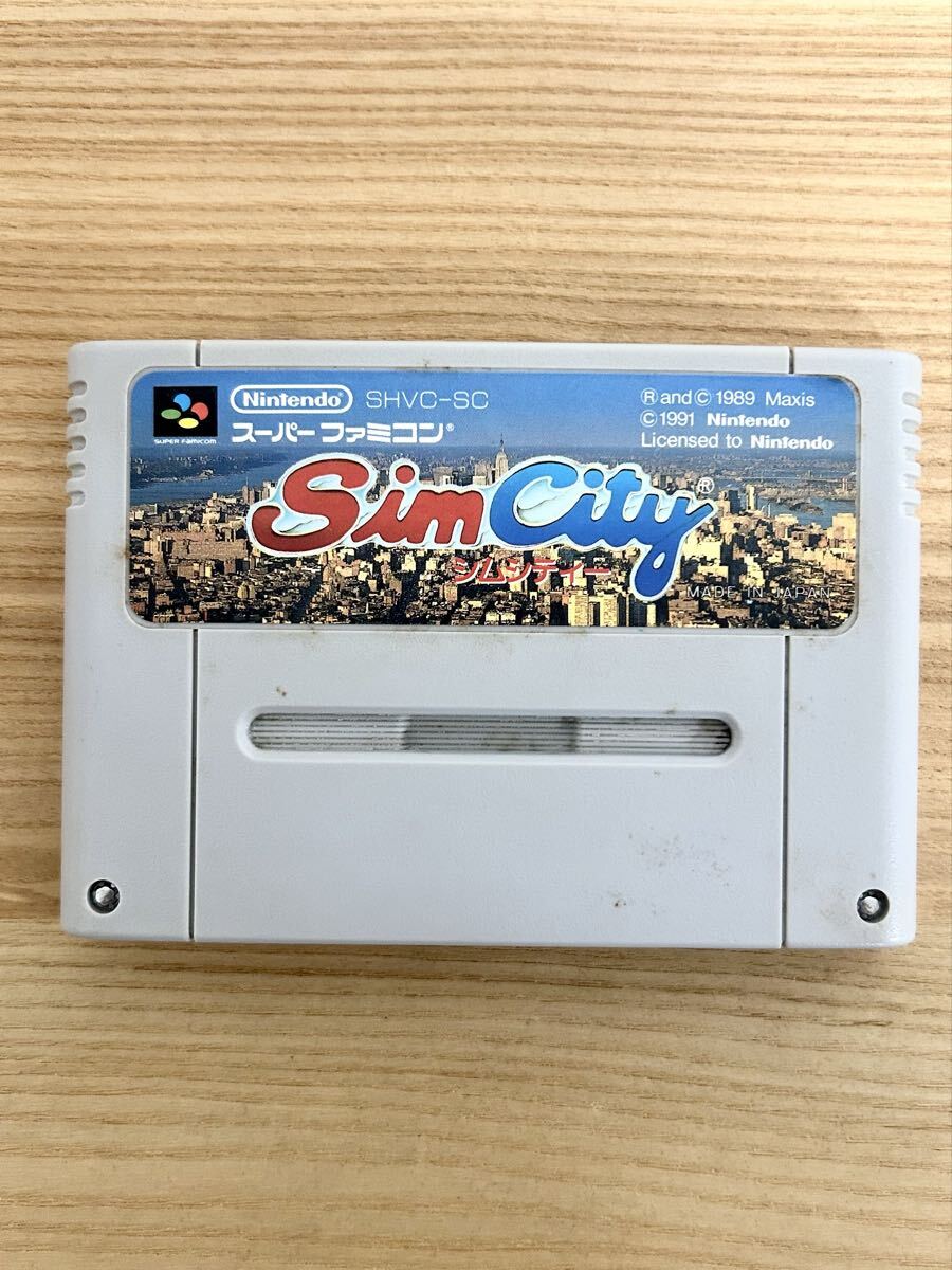 SimCity.SUPER Famicom Japanese Version