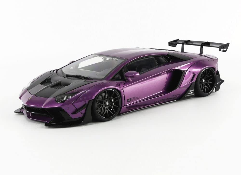 1/18 Liberty Walk LB-WORKS Lamborghini Aventador (Metallic Purple
