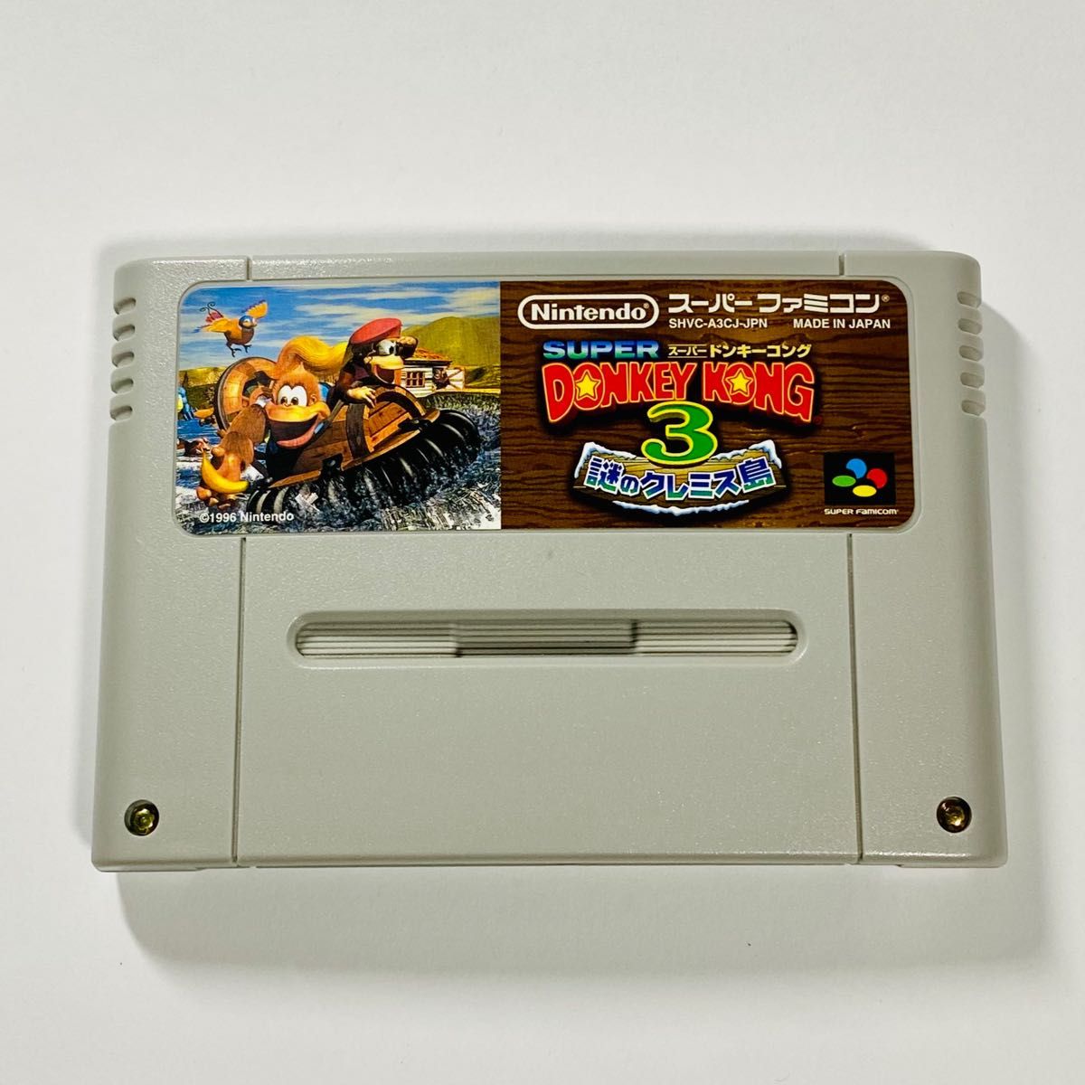 Donkey Kong Country 3: Dixie Kong's Double Trouble!.SUPER Famicom Japanese Version