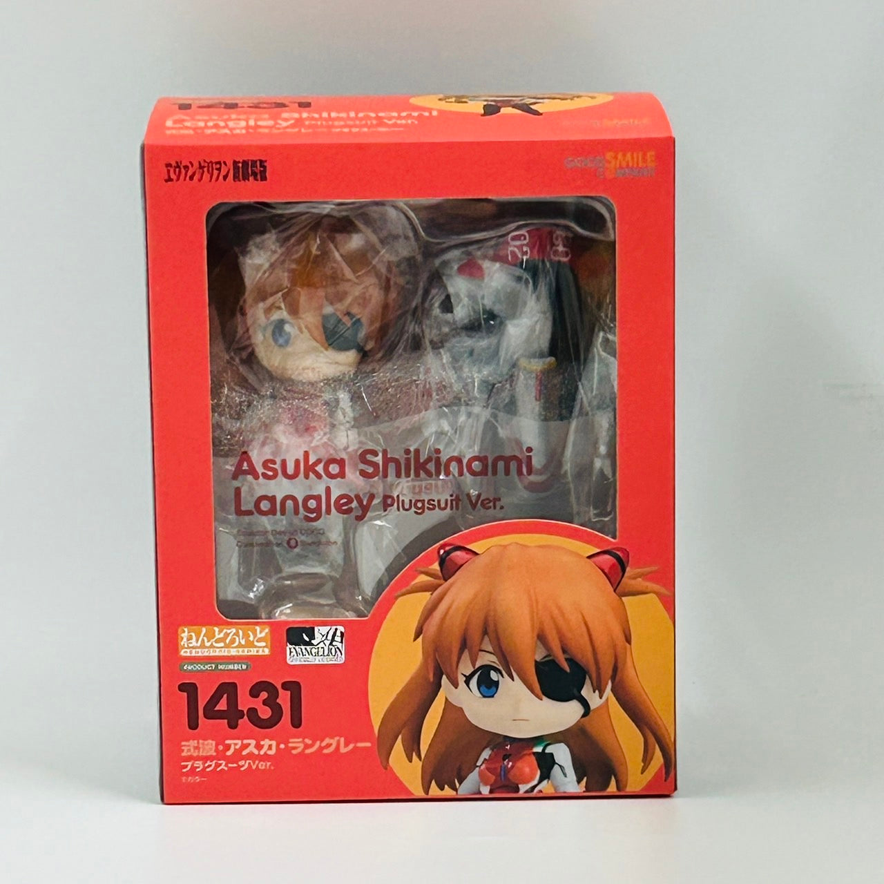 Nendoroid Rebuild of Evangelion Asuka Langley Shikinami Plug Suit Ver.