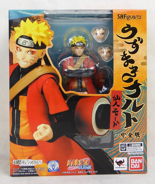 SHFiguarts Naruto Uzumaki (modo Sennin) versión completa.