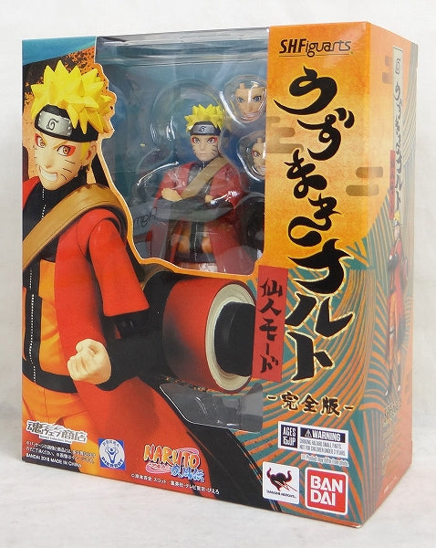 SHFiguarts Naruto Uzumaki (modo Sennin) versión completa.