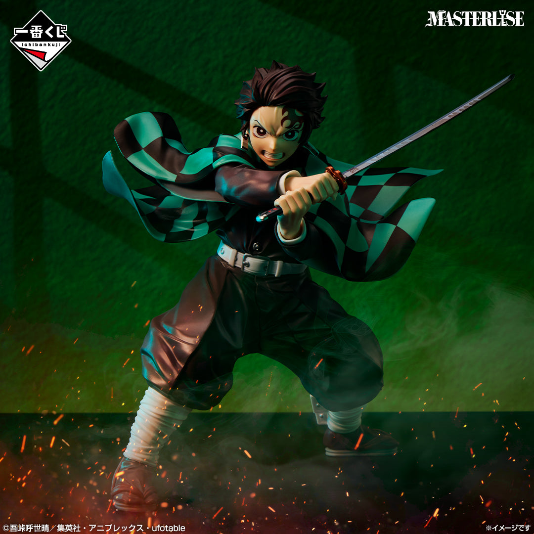 Demon Slayer: Kimetsu no Yaiba - Upper Rank Three - Tanjiro Kamakado MASTERLISE [Ichiban-Kuji Prize A]