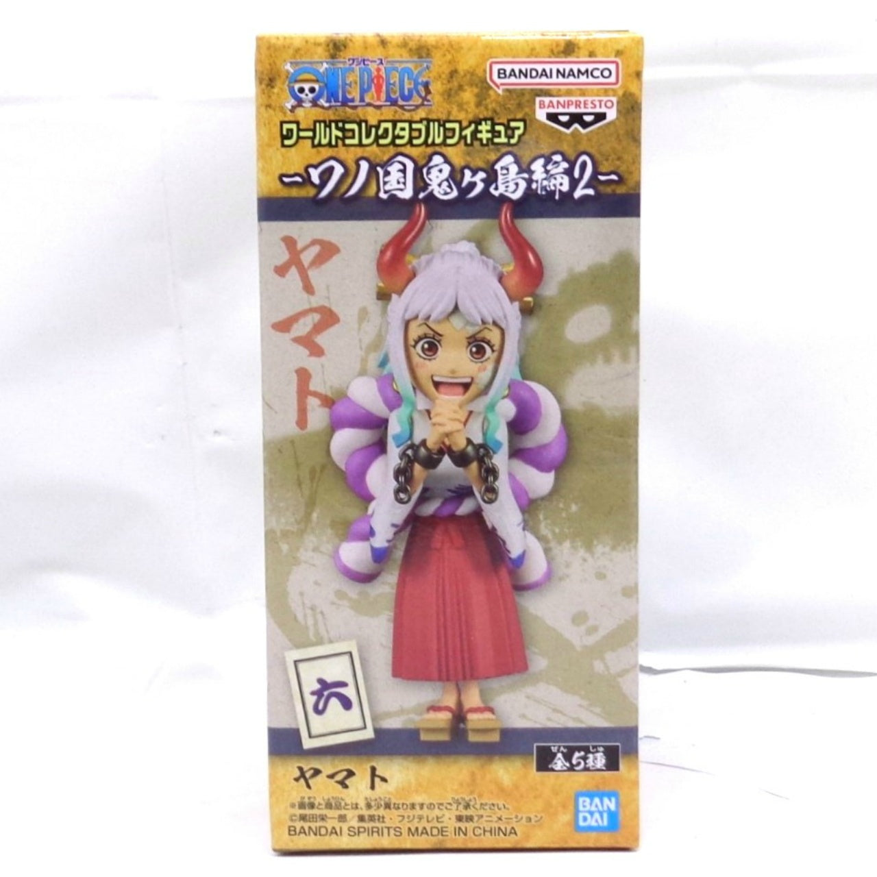 One Piece World Collectable Figure Great Pirate 100 Views Yamato Waikore, Action & Toy Figures, animota