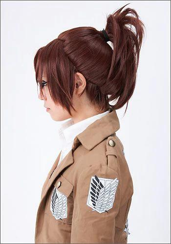 ”Attack on Titan” Hange Zoe style cosplay wig | animota