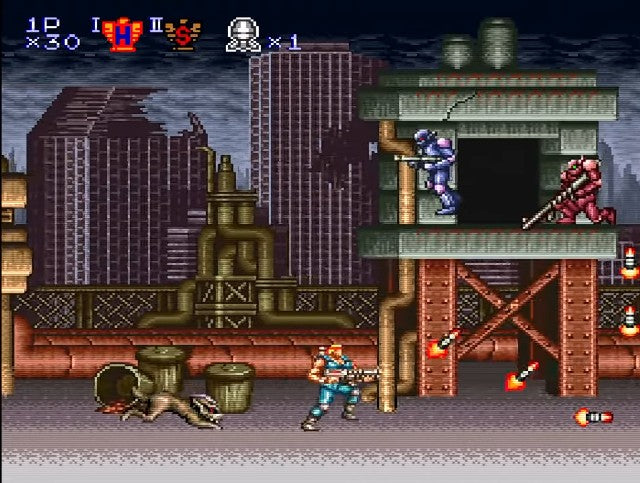 Contra Spirits.SUPER Famicom Japanese Version