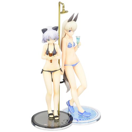 Strike Witches 2 - Sanya & Eila Swimsuit Ver. 1/8 Complete Figure | animota