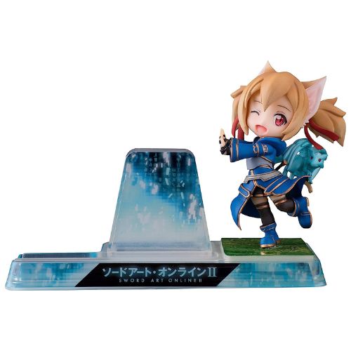 Smartphone Stand Bishoujo Character Collection No.09 Sword Art Online II - Silica Pre-painted Complete PVC Figure | animota
