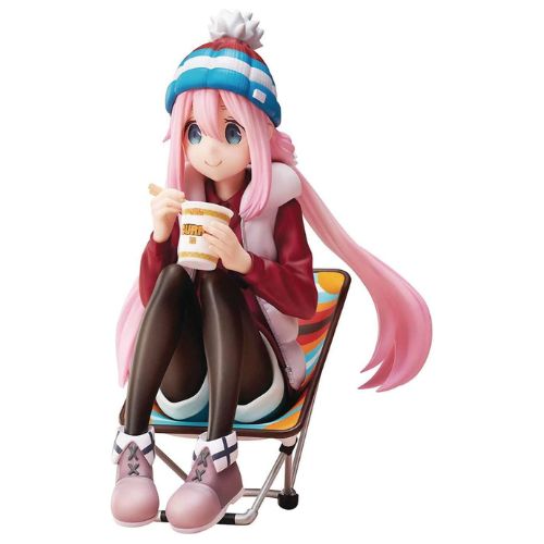 Yuru Camp Nadeshiko Kagamihara 1/8 Premium Noodle Stopper Figure | animota