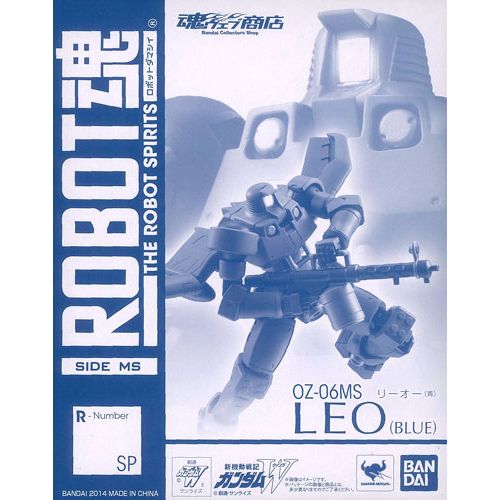 BANDAI SPIRITS L ROBOT魂 <SIDE MS> 機… Robot Spirits -SIDE MS- Leo (Blue) [Tamashii Web Exclusive] | animota